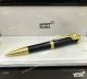 AAA Copy Mont blanc Rudyard Kipling Fountain Pen Matt Black and Gold Clip (3)_th.jpg